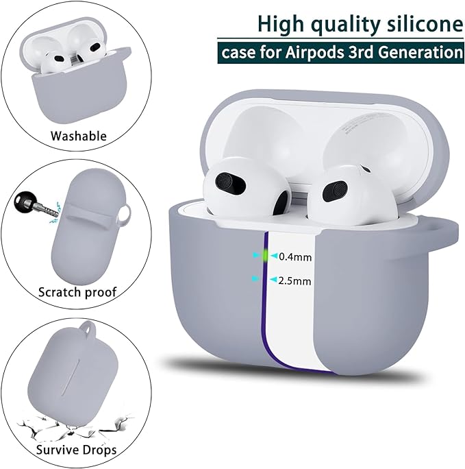 Airpods 3 Airpods Pro 2 Airpods Pro Silicone Slim Light Protective Cover Silky And Matte Touch Airpods 3 Airpods Pro 2 Airpods Pro Silicone Slim Light Protective Cover Silky And Matte Touch